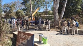 Balrampur SDM arrested murder, Karun Dahariya Hanspur assault, Chhattisgarh illegal mining raid death, Kusmi SDM Karun Dahariya arrest, Karan Ram alias Ramnaresh death, Balrampur tribal man assault, CG police SDM private vehicle, Karun Dahariya ACB case 2022, bauxite mining Hanspur village, SP Vaibhav Banker Balrampur, Indian express news, current affairs