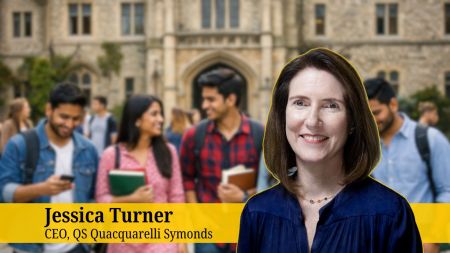 Jessica Turner, CEO of global rankings firm Quacquarelli Symonds