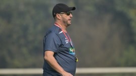 Football | NorthEast United FC manager Juan Pedro Benali in action. (PHOTO: ISL)