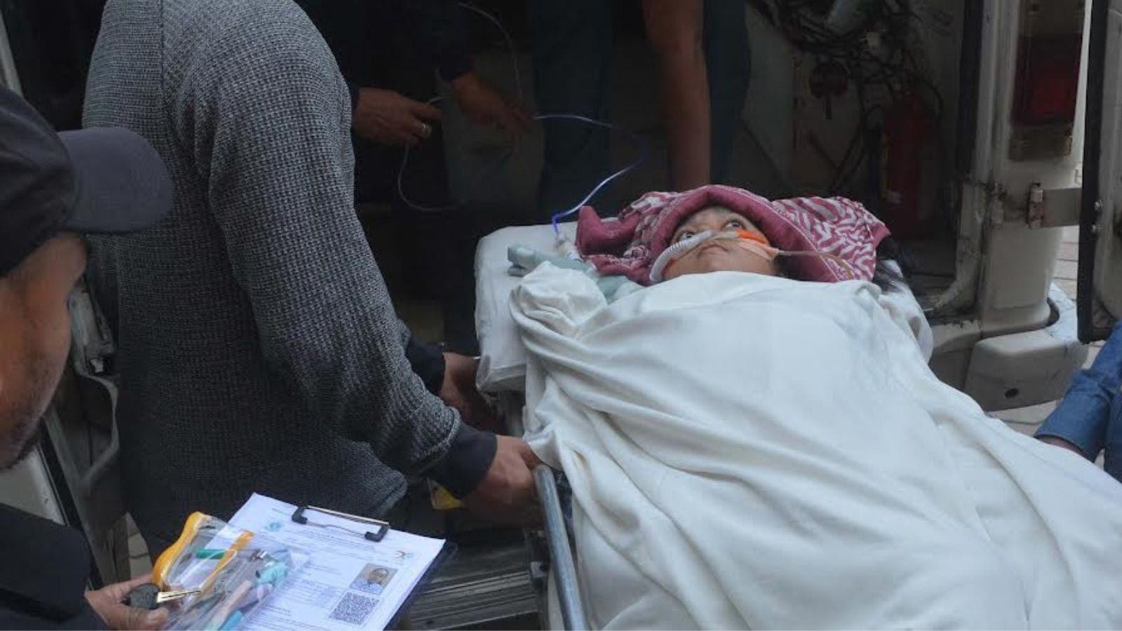 Fighting pneumonia, Manimajra student writes physics exam from wheelchair