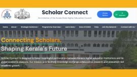 Kerala Scholar Connect portal (Screengrab from official website)