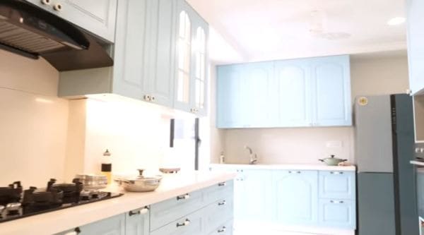 Nupur Sanon gives a house tour