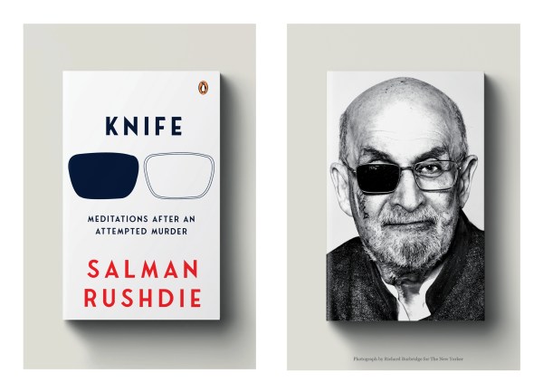 The covers Gunjan Ahlawat created for Knife by Salman Rushdie. (Photo courtesy: Gunjan Ahlawat)