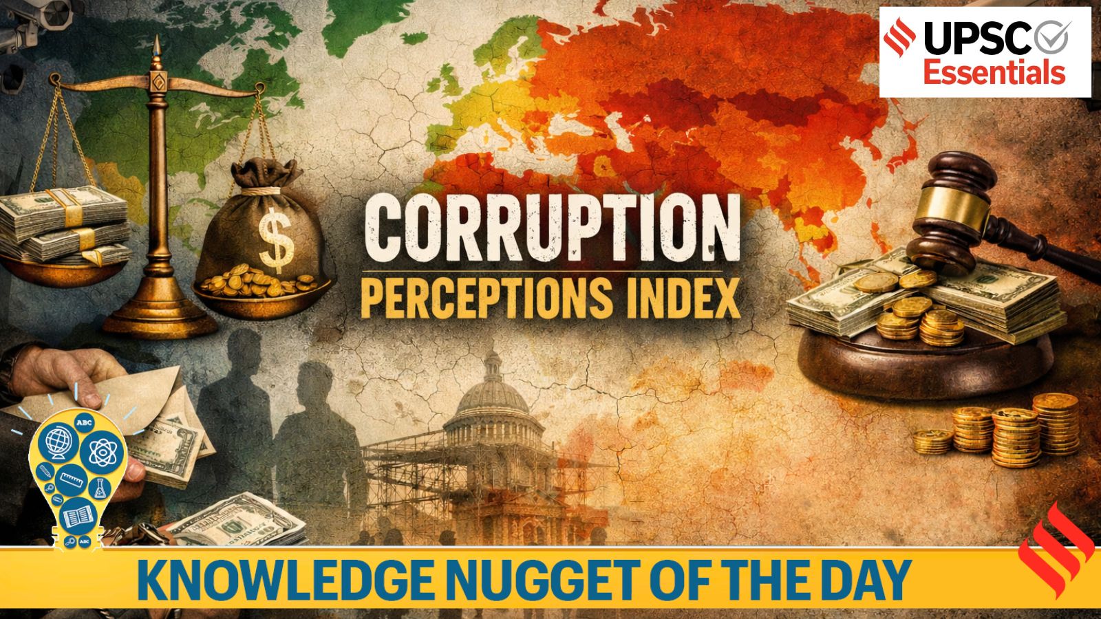 Knowledge Nugget | Corruption Perceptions Index (CPI) 2025: Key highlights for UPSC and other competitive exams