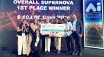 India’s health AI startup Krigat celebrates after winning the Supernova AI MEA 2026 overall champion title in Cairo, taking home a $10,000 equity-free cash prize.