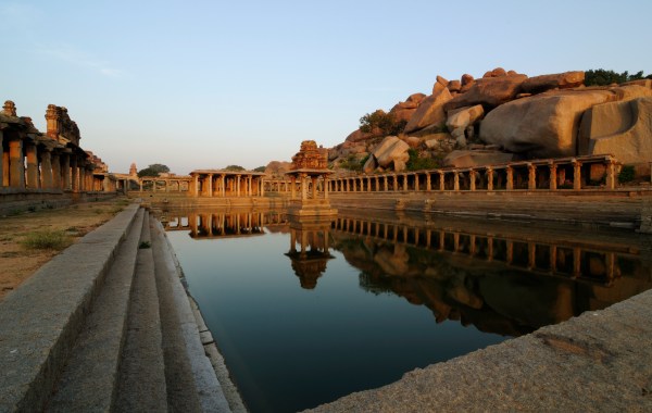 Krishna Pushkarani - Hampi Ruins