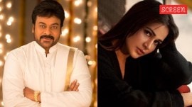 Lavanya Tripathi and Chiranjeevi