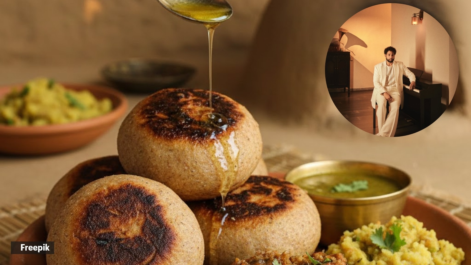 Siddhant Chaturvedi says ghee is essential to eating litti-chokha