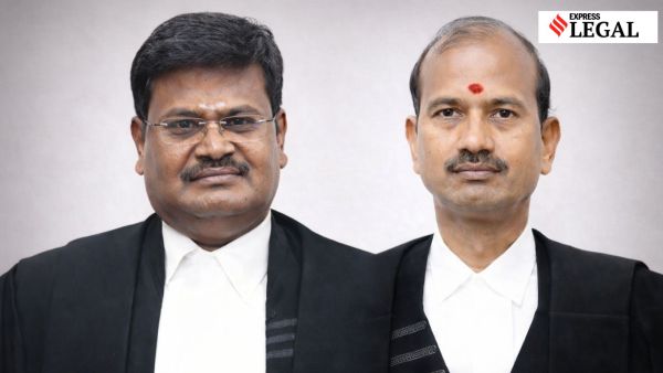 Madras High Court Justices P Velmurugan and M Jothiraman