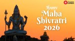 Maha Shivratri 2026 Date