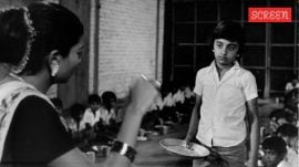 Master Raju on Moushumi Chatterjee