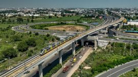 Meerut Metro train has commenced regular service (Image: NCRTC)