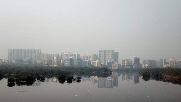 The Mithi River is the largest river in the city and flows a distance of 17.8 km through the suburbs before emptying into the Arabian Sea.