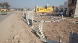 Anti-encrochment drive in progress. Express