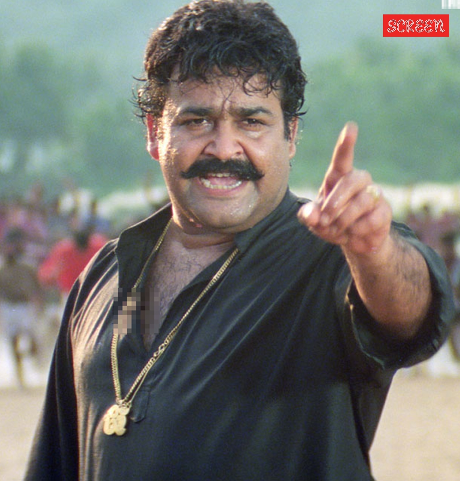 यह केएस रविकुमार की रजनीकांत-स्टारर पदयप्पा थी जिसने शाजी को पटकथा लेखक रंजीत को नरसिम्हम लिखने के लिए प्रेरित किया।