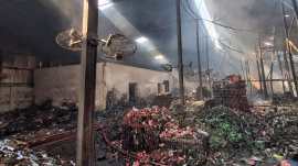 Momo warehouse fire