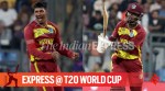 Gudakesh Motie picked three wickets and Sherfane Rutherford scored 76 to help West Indies beat England by 30 runs in T20 World Cup 2026 in Mumbai. (Express photo by Narendra Vaskar)