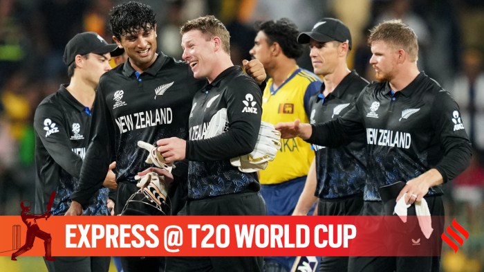 Mitchell Santner's batting and Rachin Ravindra's bowling knocked Sri Lanka out of the T20 World Cup.