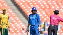 Afghanistan’s Mohammad Nabi fined 15% & handed a demerit point for ICC code of conduct breach during South Africa clash