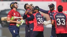 Nandan Yadav nepal vs England