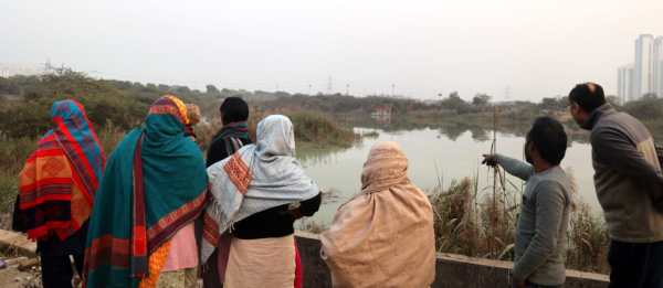 On January 16, software engineer Yuvraj Mehta drowned after his car plunged into a deep pit full of water in Noida’s Sector 150. (Express Photo)