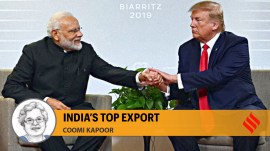 File photo of PM Modi and Donald Trump.