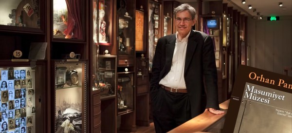 Orhan Pamuk stands in the "The Museum of Innocence" in Turkey. 