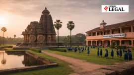 Orissa High Court temple land school