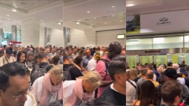 Indian shuttler PV Sindhu stuck at Dubai airport after operations were suspended following missile strikes by Israel and the US on Iran. (PHOTO: Screengrab/Instagram)