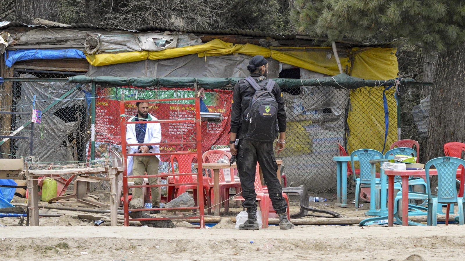 Tourist spots were closed after 25 tourists and a local man were killed in the terror attack at Pahalgam in Kashmir.