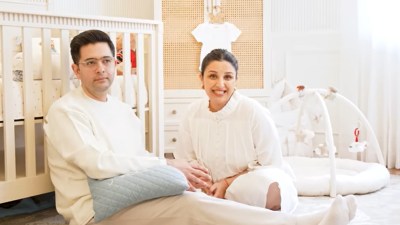 Parineeti Chopra and Raghav Chadha give a peek into son Neer's nursery