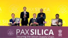 Pax Silica, AI Impact Summit, artificial intelligence, Sergio Gor, Pax Silica declaration, India us trade deal, India us interim trade deal, ai summit, India US agreements, India US business ties, india us ties, India US relations, Indian express news, current affairs