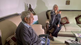 Om Taneja (81) and his wife, Dr Indira Taneja (77), live in South Delhi’s Greater Kailash. Express Photo