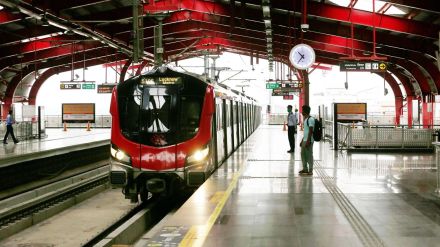 Phase 1B of the Lucknow Metro project,