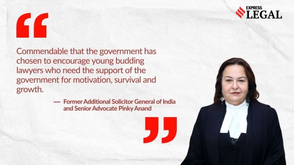 Arjun Ram Meghwal stipend advocates Pinky Anand