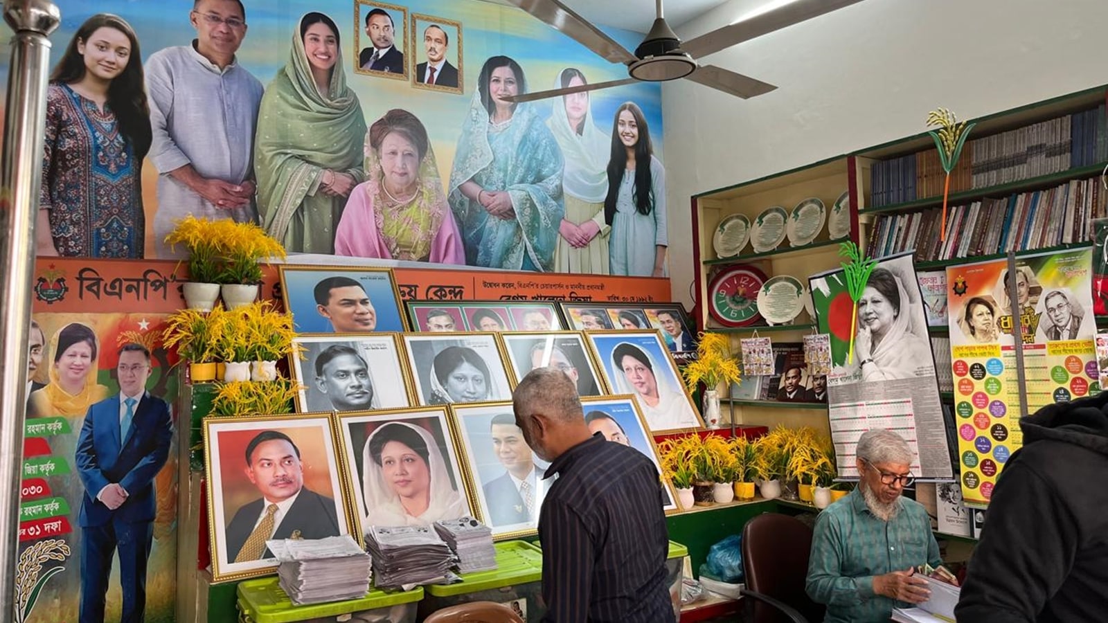 Days before Bangladesh polls, writing on the wall: Posters of Khaleda Zia everywhere, none of Hasina