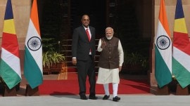 President of Seychelles banquet menu, Rashtrapati Bhavan banquet menu, President of Seychelles, Rashtrapati Bhavan, Emmanuel Macron, Mahua Moitra, Rahul Gandhi, Narendra Modi, Himanta Biswa Sarma, editorial, Indian express, opinion news, current affairs