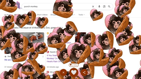 Punch the monkey google