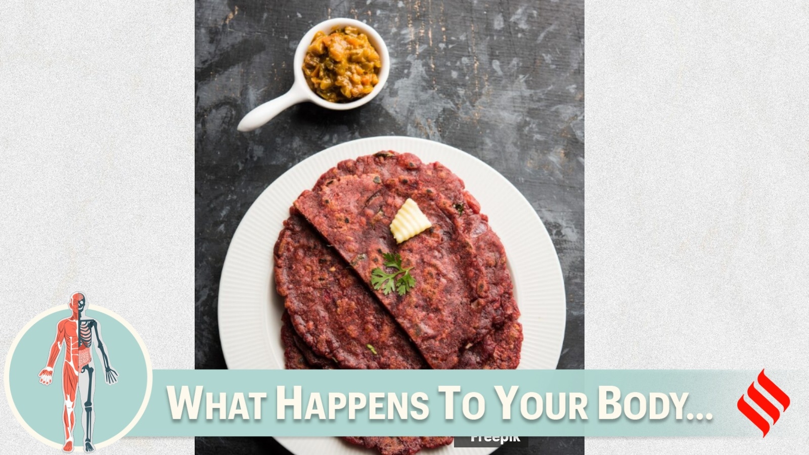 This is what happens when you combine moringa, beetroot and ragi in one meal