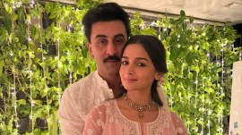 Alia Bhatt with her husband Ranbir Kapoor