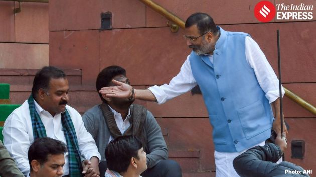 Speaking to The Indian Express, Nishikant Dubey claimed he had raised concerns about Rahul Gandhi’s alleged engagements with the Soros Foundation