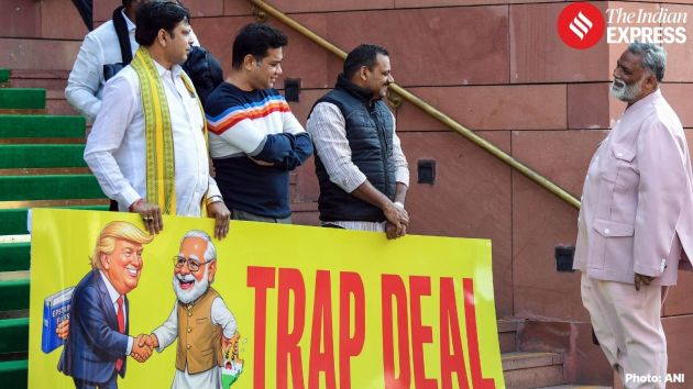 Yadav returned to Patna from Delhi around 11 pm after the Lok Sabha session, shortly before a large police contingent arrived at his residence to execute the warrant.