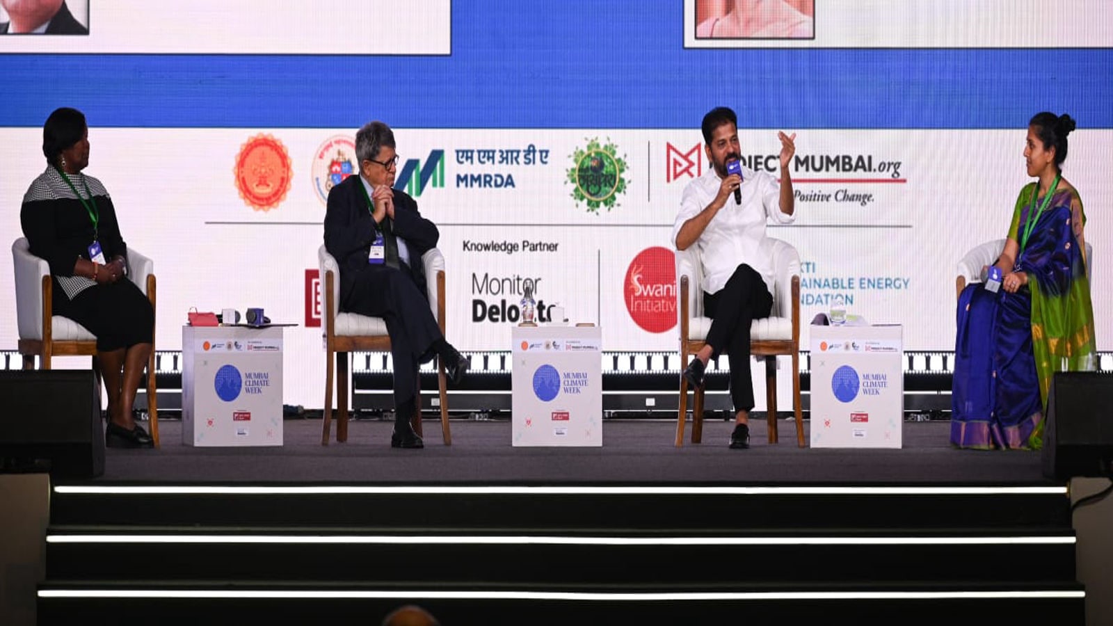 Mumbai, Hyderabad, Bengaluru and Delhi facing climate emergencies; sustainable development need of hour: Revanth Reddy