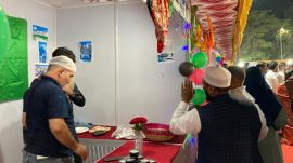 The message echoed throughout the festival, including in a theme song performed during the event.