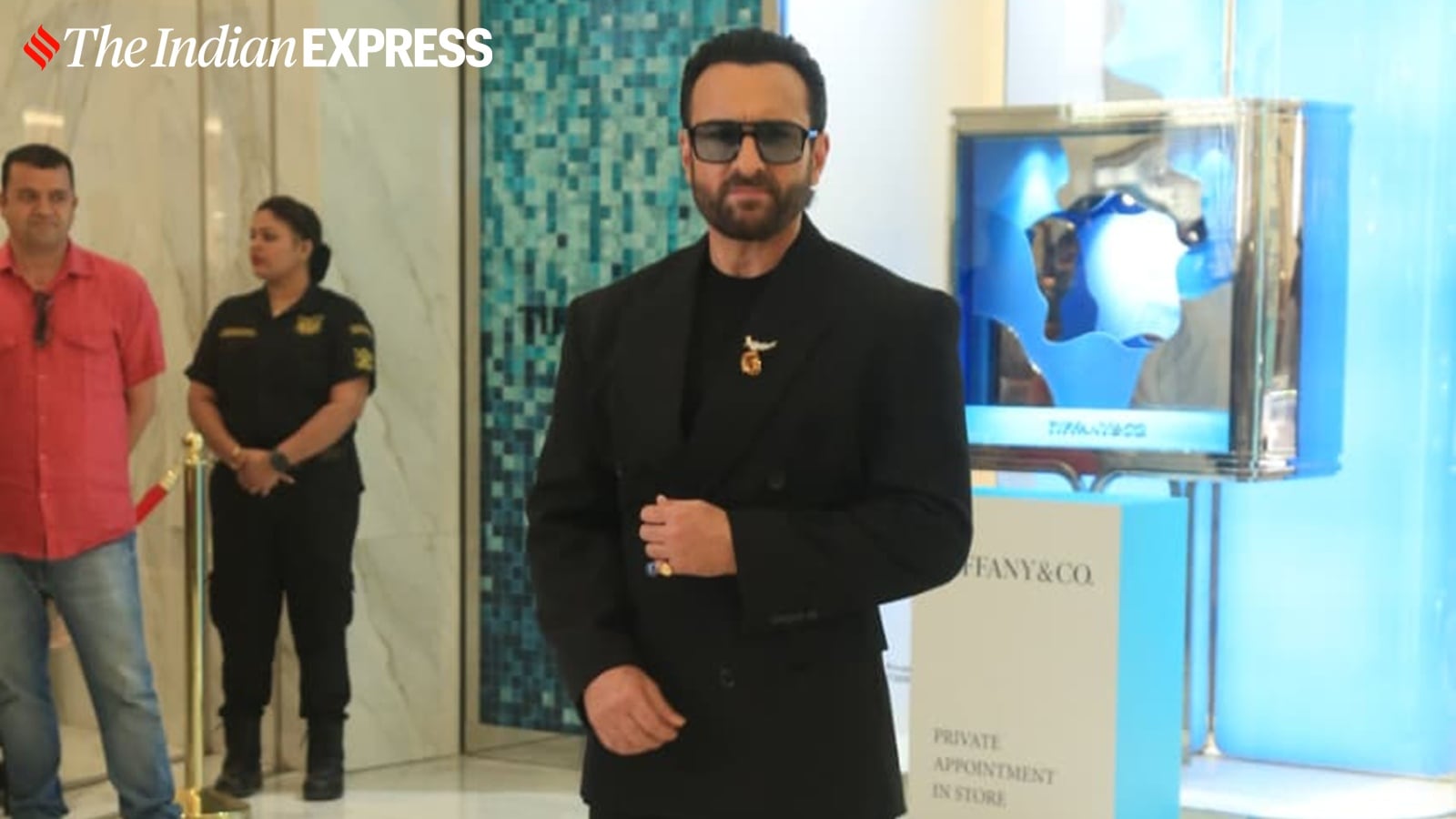 Saif and Kareena visit the Tiffany store in Mumbai