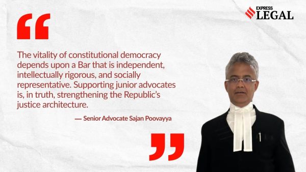 Advocates stipend Sajan Poovayya Arjun Ram Meghwal