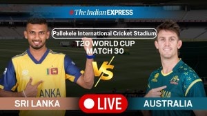 AUS vs SL Live Score, T20 World Cup 2026: Follow Australia vs Sri Lanka T20 World Cup 2026 Group B fixture happening in Pallekele.