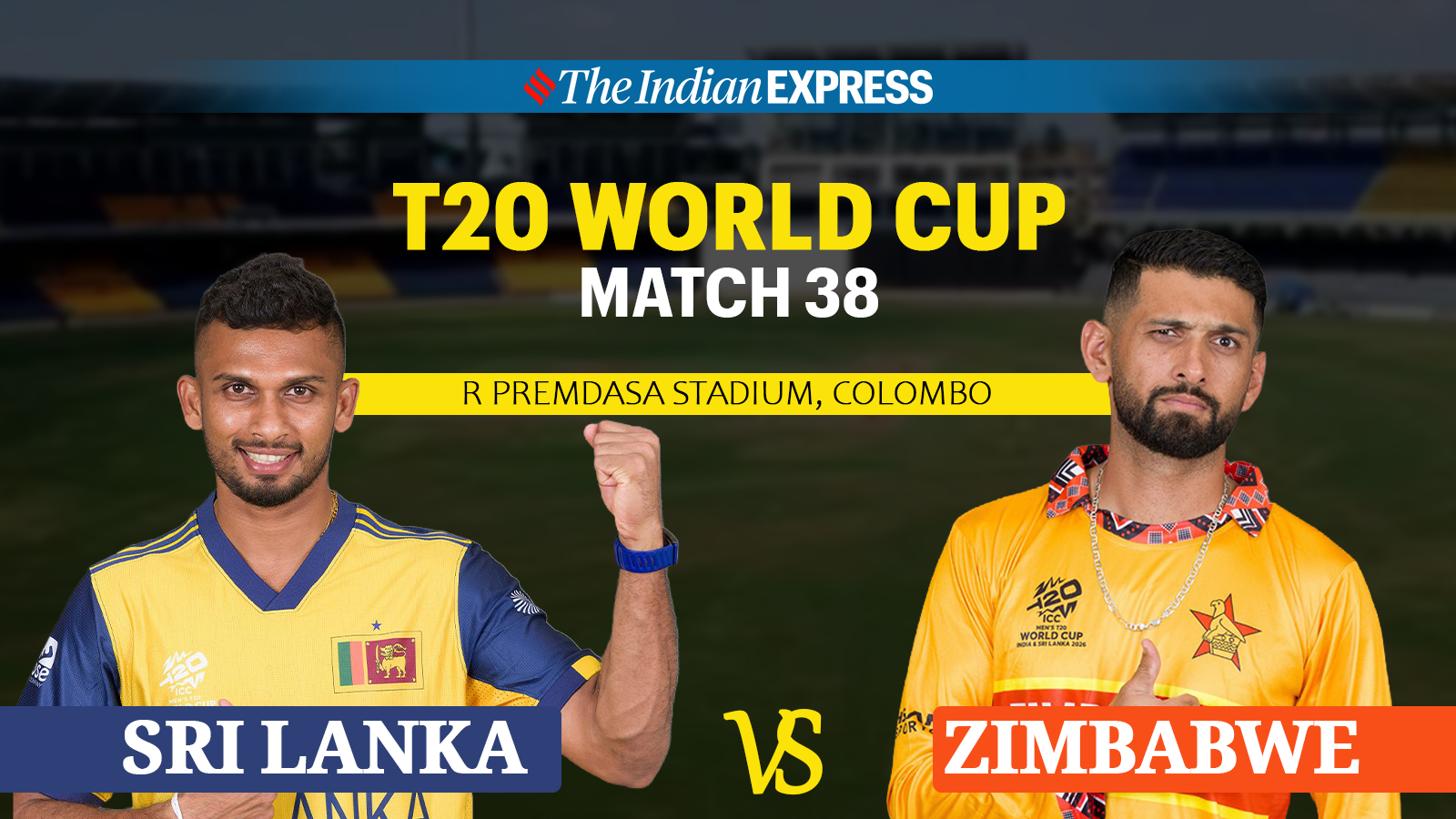 Sri Lanka vs Zimbabwe Live Score, T20 World Cup 2026: Toss, Playing XI updates; SL, ZIM aim to firm up Super 8 preps in Colombo