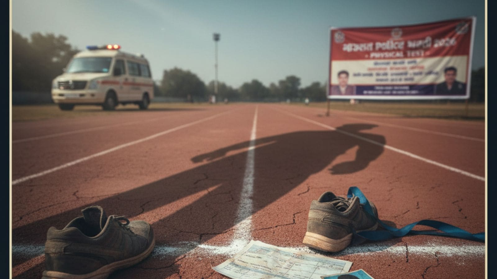 Metres from finish line: Constable aspirant dies after collapsing during Surat police recruitment run | Ahmedabad News