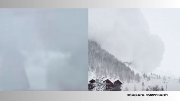 Avalanche in Switzerland
